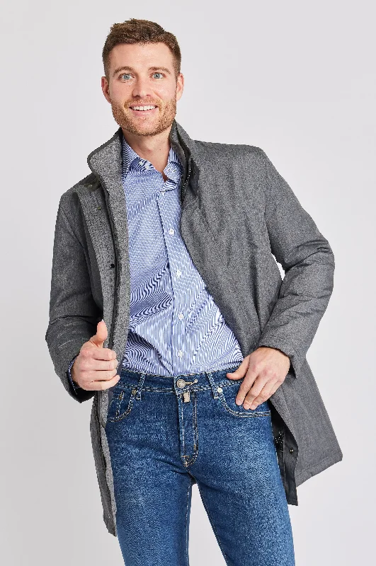 Trendy Men's Anorak JacketsRobert Car Coat