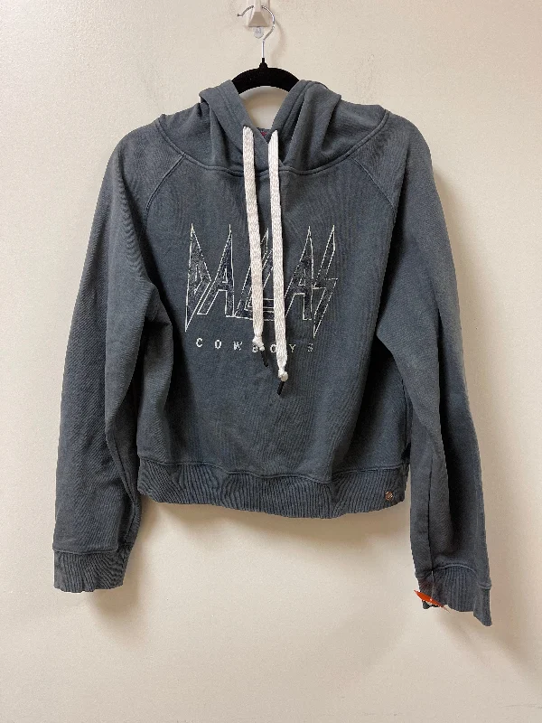 Men's Hoodies with Embroidered PatchesSweatshirt Hoodie By Clothes Mentor In Grey, Size: L Men's Hoodies with Embroidered PatchesSweatshirt Hoodie By Clothes Mentor In Grey, Size: L