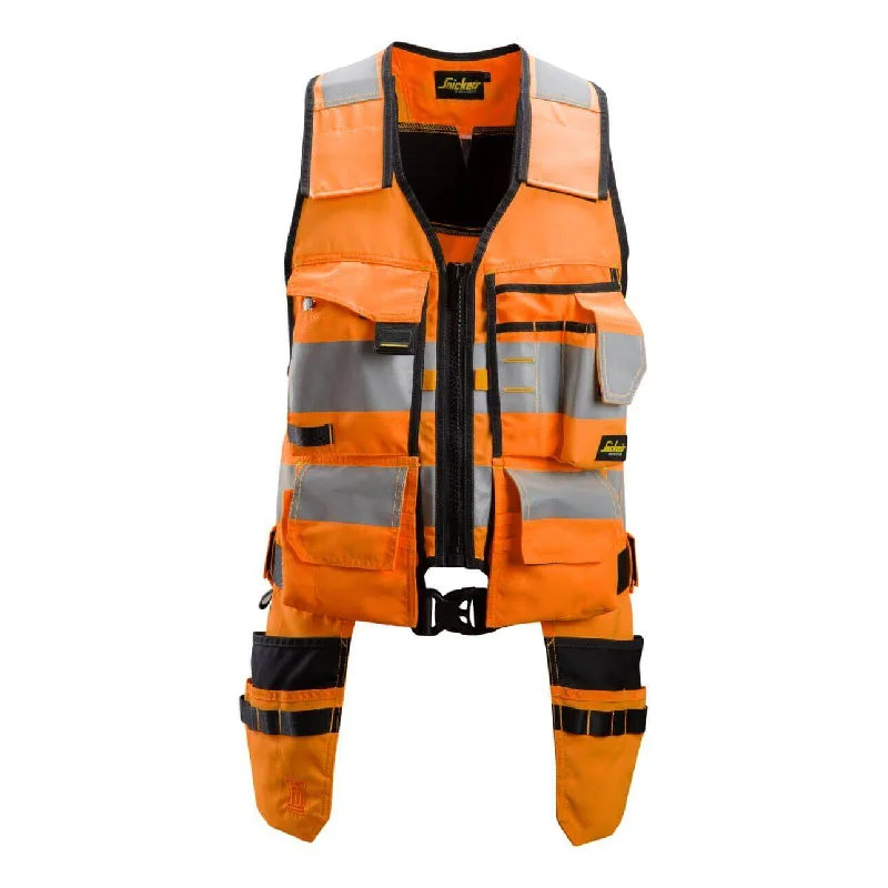 Men's Coats with ButtonsSnickers 4230 Hi Vis Tool Vest Class 1