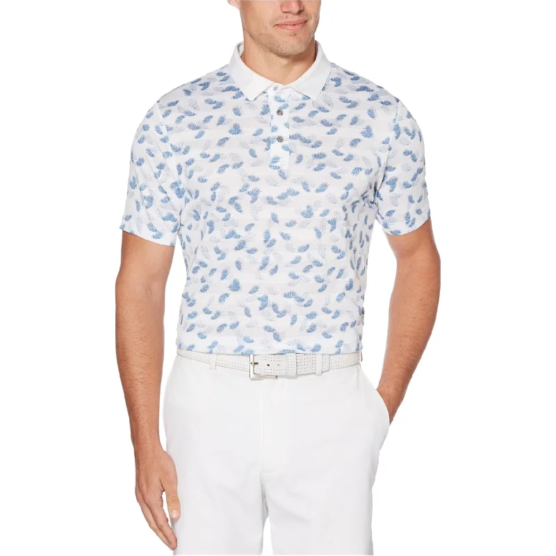 Men's Shirts with Striped PatternsPGA Tour Mens Tropical Rugby Polo Shirt, White, XX-Large Men's Shirts with Striped PatternsPGA Tour Mens Tropical Rugby Polo Shirt, White, XX-Large