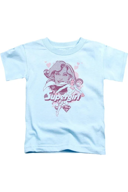 Men's Shirts with Cowl NecksDC Comics Supergirl Short Sleeve Juvenile Tee / T-Shirt