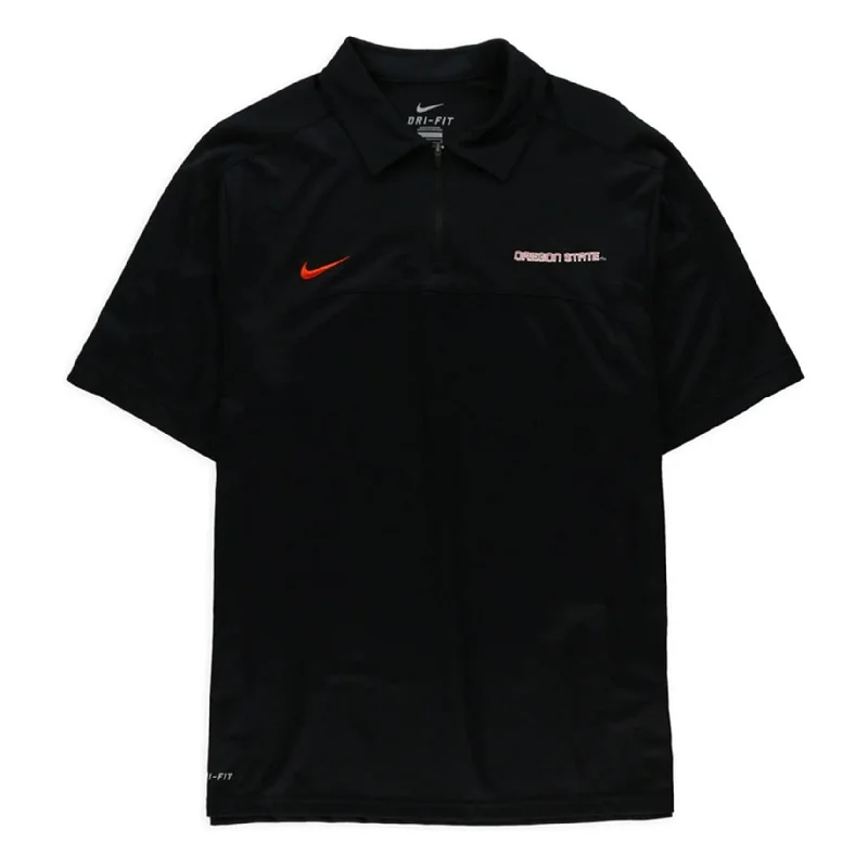 Elegant Men's Dress ShirtsNike Mens Oregon State Quarter Zip Rugby Polo Shirt, Black, Medium Elegant Men's Dress ShirtsNike Mens Oregon State Quarter Zip Rugby Polo Shirt, Black, Medium