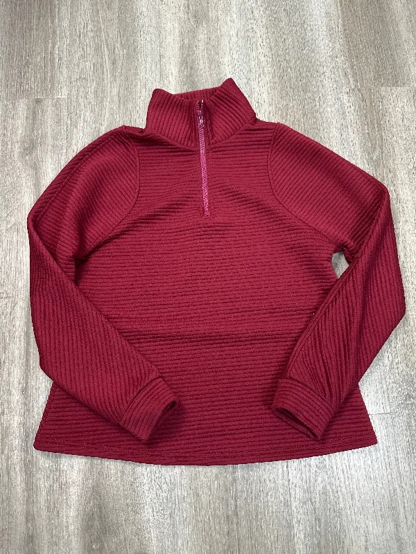 Men's Hoodies for Cold WeatherSweatshirt Collar By Amazon In Red, Size: S