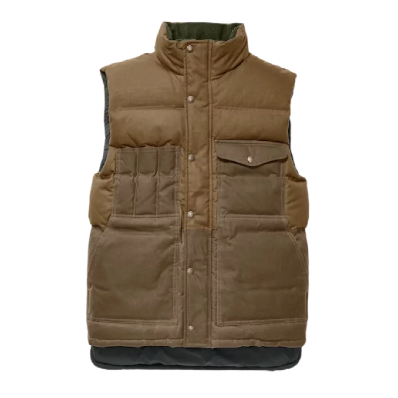 Essential Men's Puffer JacketsDown Cruiser Vest - Dark Tan