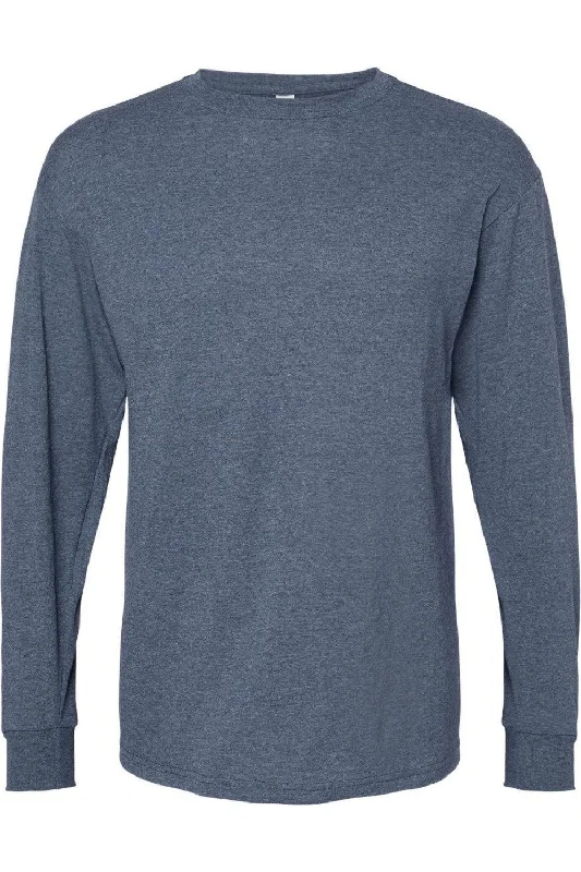 Men's Shirts with Appliqué DetailsM&O Gold Soft Touch Long Sleeve T-Shirt