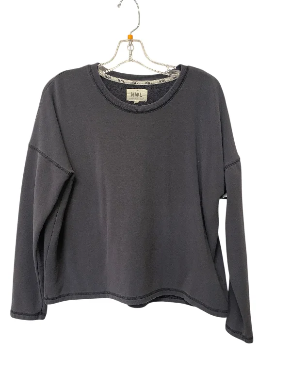 Men's Hoodies with Modern CutsSweatshirt Crewneck By Madewell In Grey, Size: M
