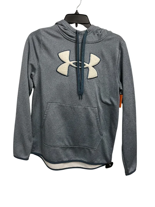 Men's Hoodies with Hidden PocketsAthletic Sweatshirt Hoodie By Under Armour In Blue, Size: S Men's Hoodies with Hidden PocketsAthletic Sweatshirt Hoodie By Under Armour In Blue, Size: S