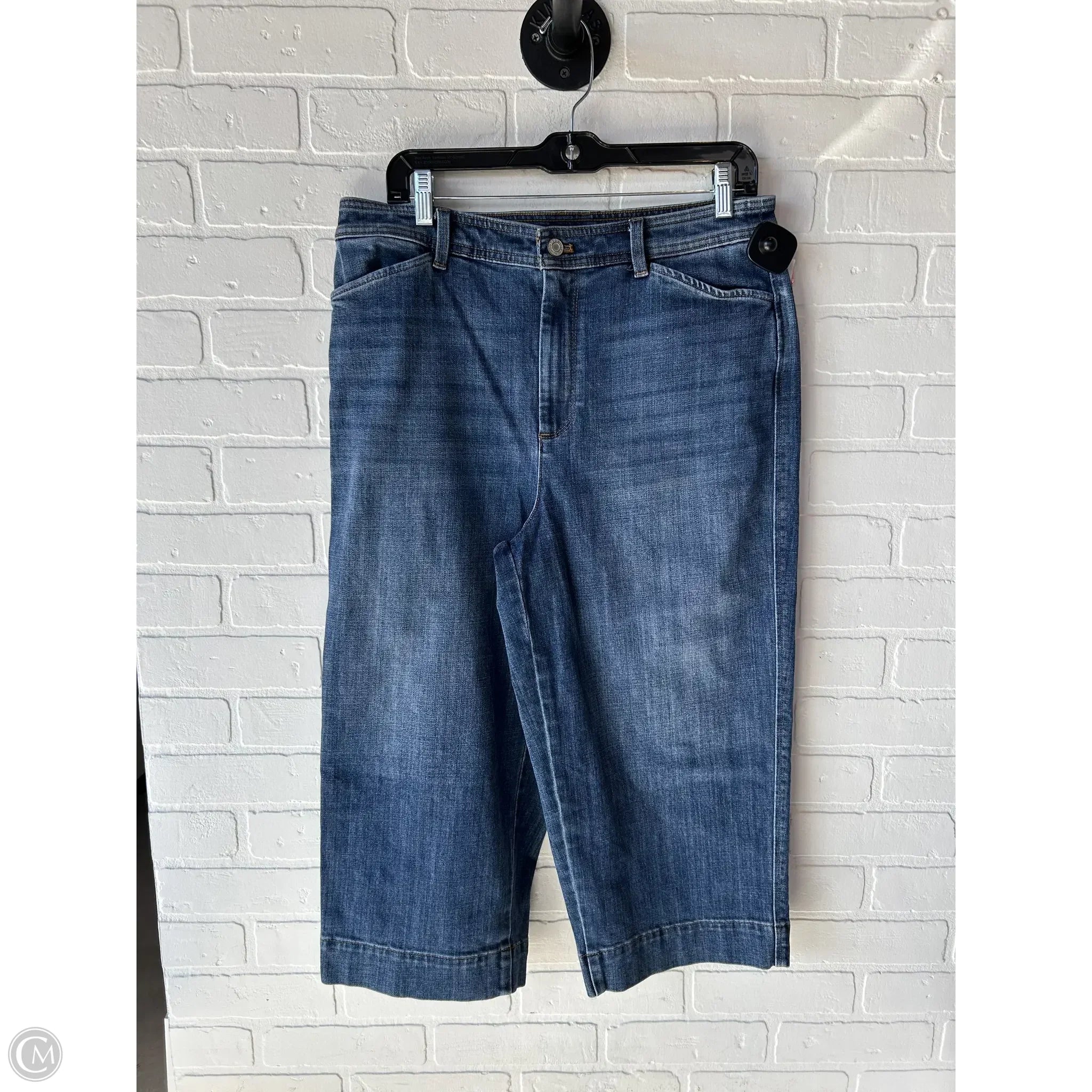 Affordable Designer Men's JeansJeans Cropped By Talbots In Blue Denim, Size: 12p