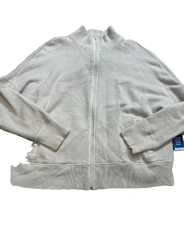 Men's Hoodies with Reinforced StitchingSweatshirt Collar By Aerie In Grey, Size: L
