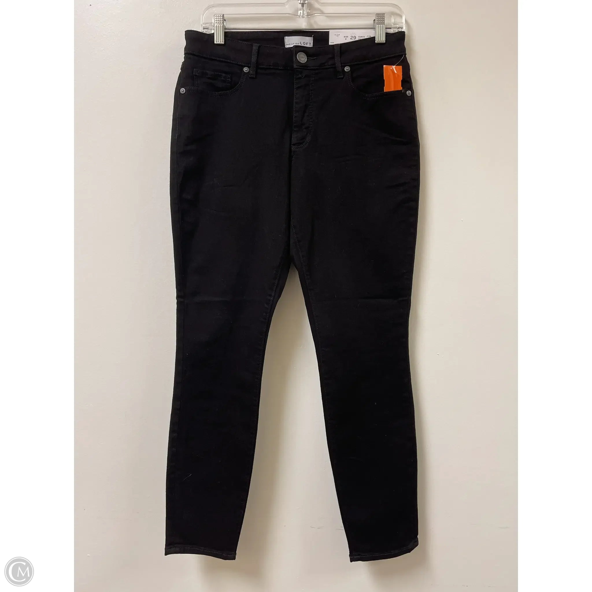 Men's Jeans in Different ColorsJeans Skinny By Loft In Black Denim, Size: 8