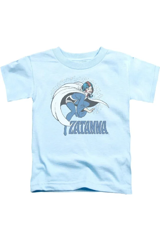 Solid-Colored Men's ShirtsDC Comics Zatanna Short Sleeve Juvenile Tee / T-Shirt