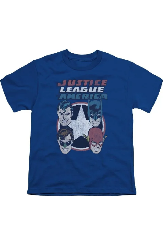 Men's Tailored Shirts for a Professional AppearanceDC Comics 4 Stars Short Sleeve Youth Tee / T-Shirt Men's Tailored Shirts for a Professional AppearanceDC Comics 4 Stars Short Sleeve Youth Tee / T-Shirt