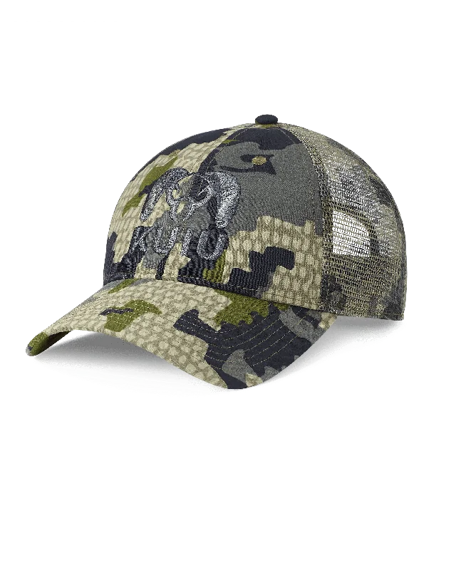 Retro Fedora CapsIcon Mesh Back CORDURA® Hat | Verde