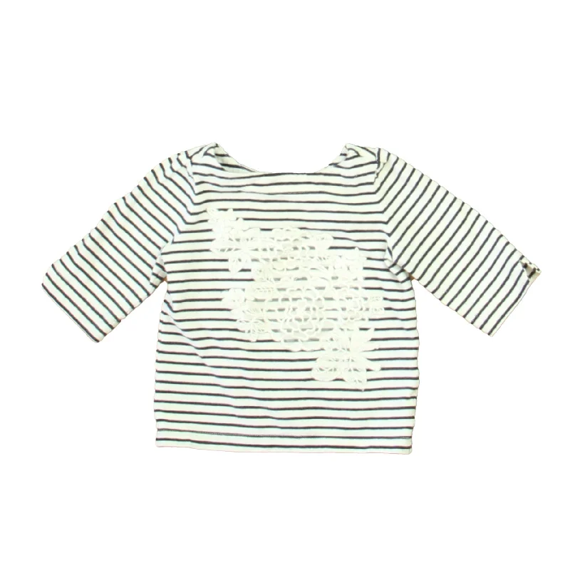 Men's Striped Long-Sleeve Shirts for a Maritime FeelJanie and Jack Girls White | Navy Stripe Long Sleeve Shirt Men's Striped Long-Sleeve Shirts for a Maritime FeelJanie and Jack Girls White | Navy Stripe Long Sleeve Shirt