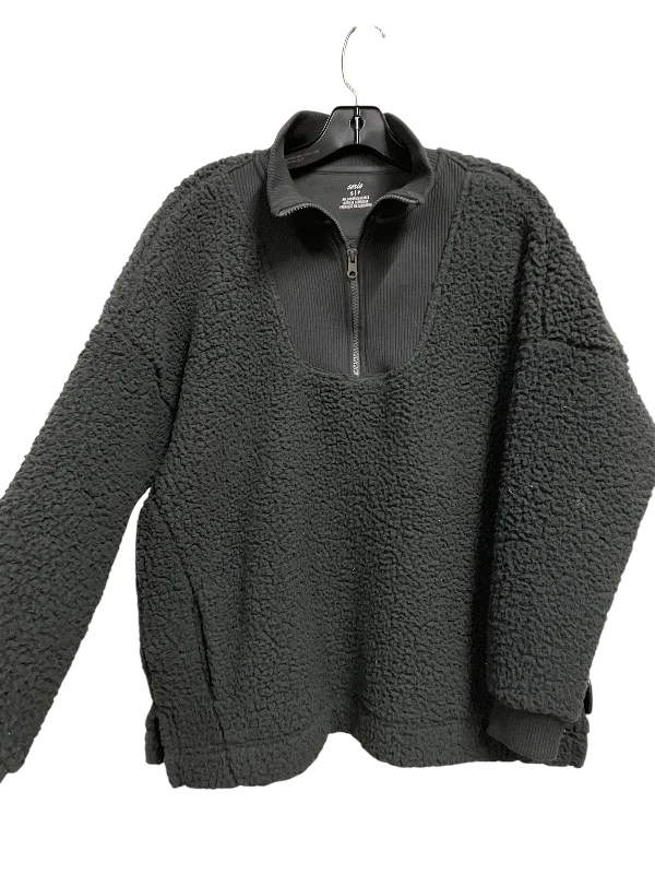 Men's Hoodies for HikingSweatshirt Collar By Aerie In Grey, Size: S
