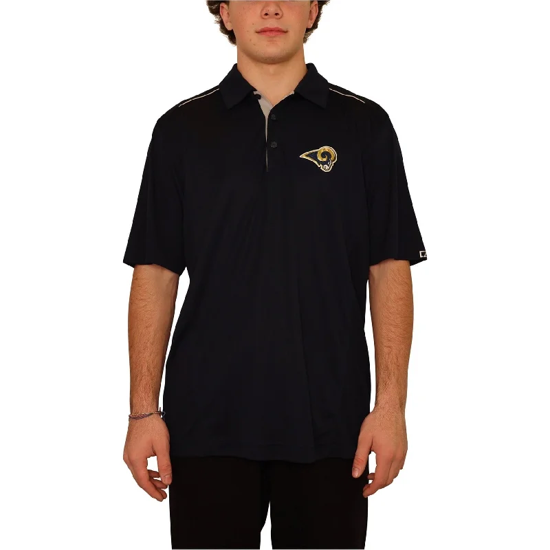 Comfortable Men's Polo ShirtsCutter & Buck Mens Rams Logo Rugby Polo Shirt, Blue, Large Comfortable Men's Polo ShirtsCutter & Buck Mens Rams Logo Rugby Polo Shirt, Blue, Large
