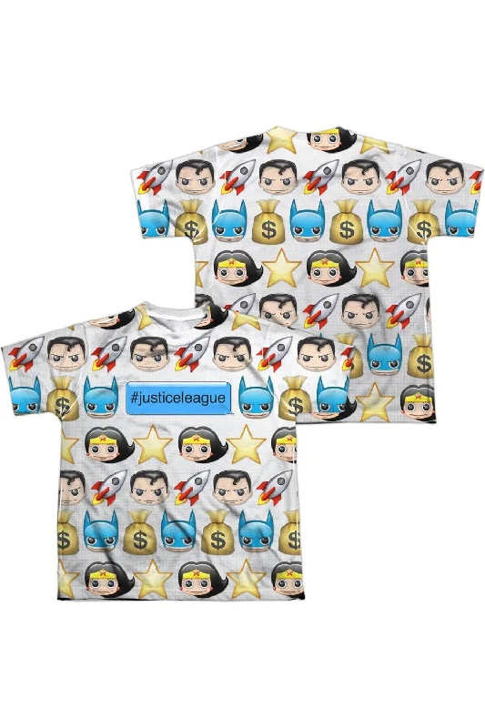 Men's Shirts for Beach OutingsDC Comics Hashtag (Front/Back Print) Short Sleeve Youth Poly Crew Tee / T-Shirt Men's Shirts for Beach OutingsDC Comics Hashtag (Front/Back Print) Short Sleeve Youth Poly Crew Tee / T-Shirt