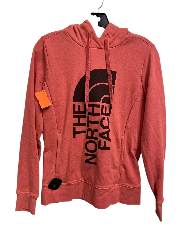 Men's Hoodies with High-Low HemlinesSweatshirt Hoodie By The North Face In Pink, Size: S Men's Hoodies with High-Low HemlinesSweatshirt Hoodie By The North Face In Pink, Size: S