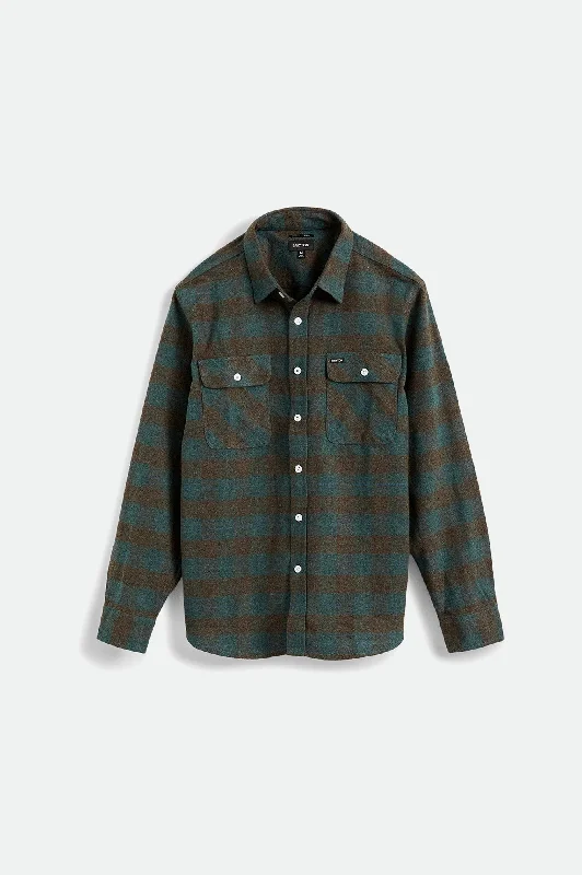 Men's French-Cuff Shirts for a Sophisticated EdgeBowery L/S Flannel - Ocean