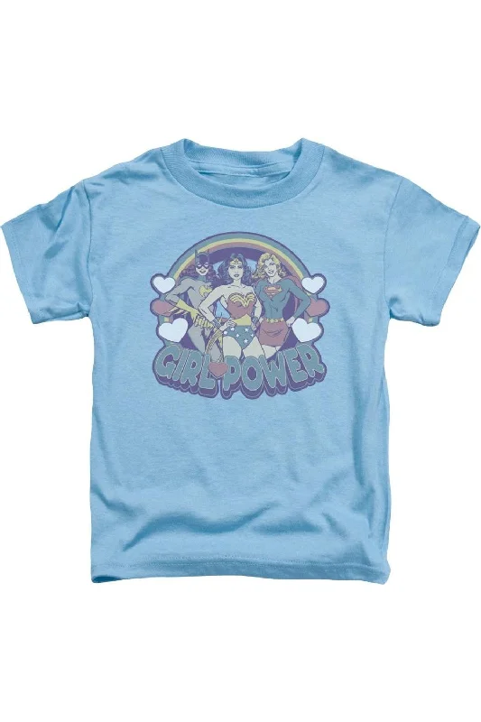 Men's Shirts with Chest PocketsDC Comics Retro Girl Power Short Sleeve Juvenile Tee / T-Shirt Men's Shirts with Chest PocketsDC Comics Retro Girl Power Short Sleeve Juvenile Tee / T-Shirt