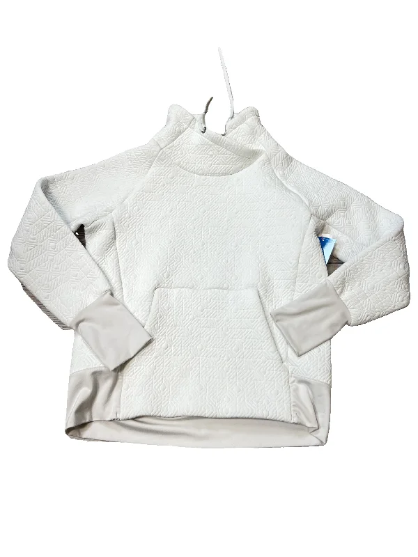 Men's Hoodies with Asymmetric ZippersSweatshirt Collar By Athleta In White, Size: Xs Men's Hoodies with Asymmetric ZippersSweatshirt Collar By Athleta In White, Size: Xs