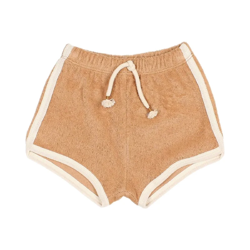 High-Performance Men's Athletic ShortsBaby Girl Terry Cloth Shorts In Caramel