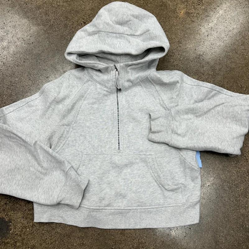 Men's Hoodies for Casual WearAthletic Sweatshirt Hoodie By Lululemon In Grey, Size: Xs Men's Hoodies for Casual WearAthletic Sweatshirt Hoodie By Lululemon In Grey, Size: Xs