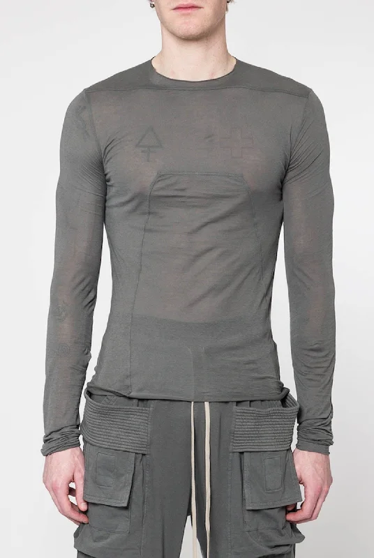 Men's Coats with Modern CutsRick Owens DRKSHDW Edfu Top in Stone