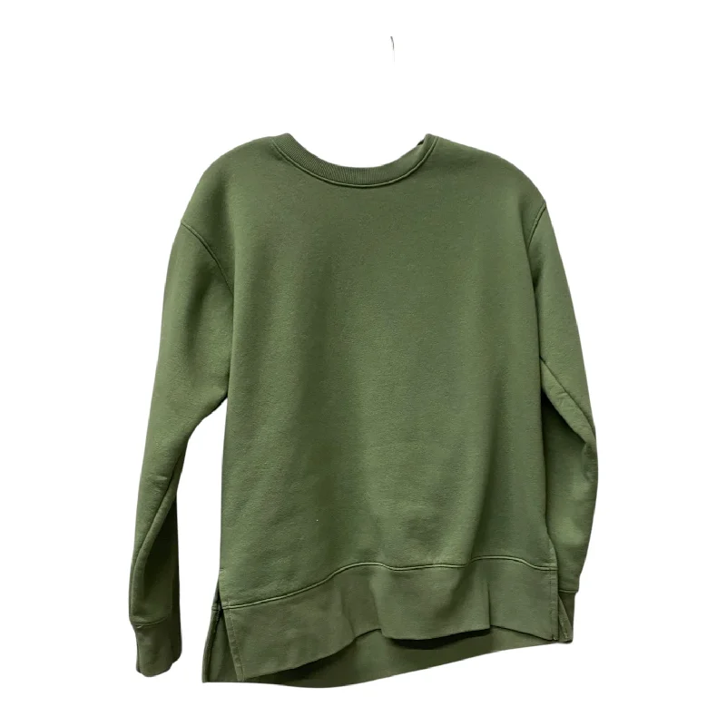 Classic Men's Cotton HoodiesSweatshirt Crewneck By Xersion In Green, Size:S