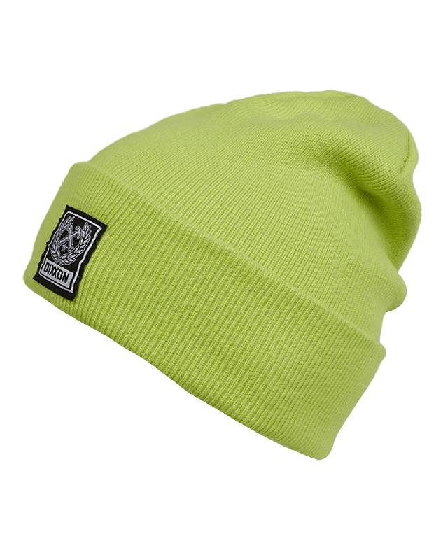 Beach Bucket CapsHi Vis Ribbed Beanie - Yellow