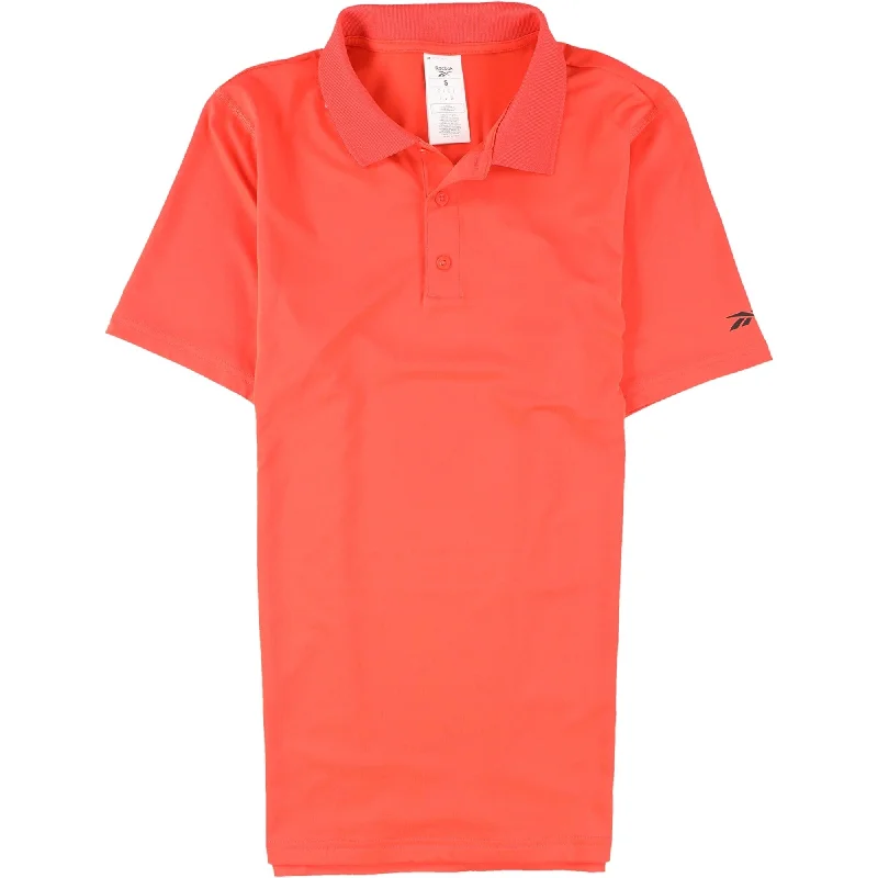Durable Men's Work ShirtsReebok Mens Workout Ready Rugby Polo Shirt