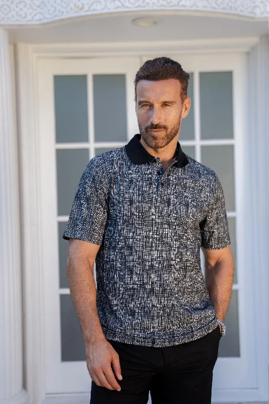 Men's Casual Shirts for Everyday WearCasual Stylish Textured Polo Shirt