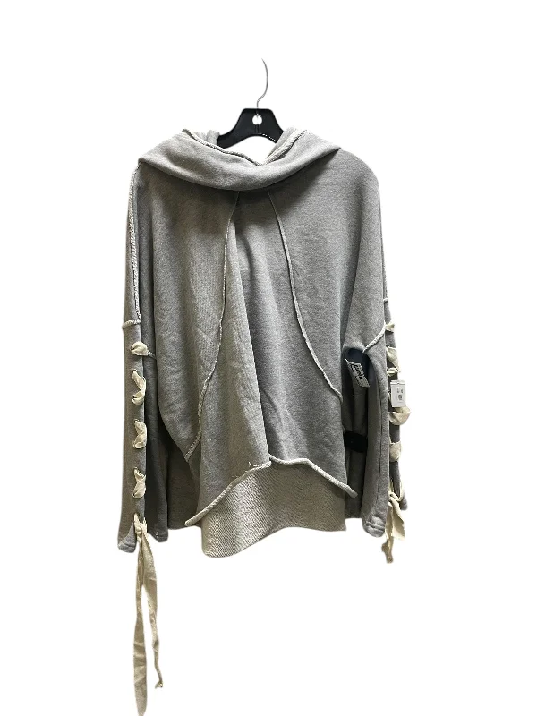 Men's Hoodies for Active LifestylesSweatshirt Hoodie By Pol In Grey, Size: S