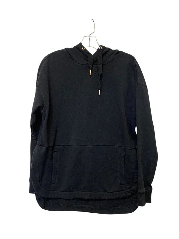 Comfortable Men's Fleece HoodiesSweatshirt Hoodie By Old Navy In Black, Size: M