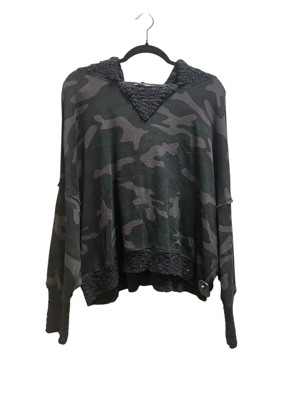 Men's Hoodies for LoungingSweatshirt Hoodie By Vintage Havana In Green, Size: M