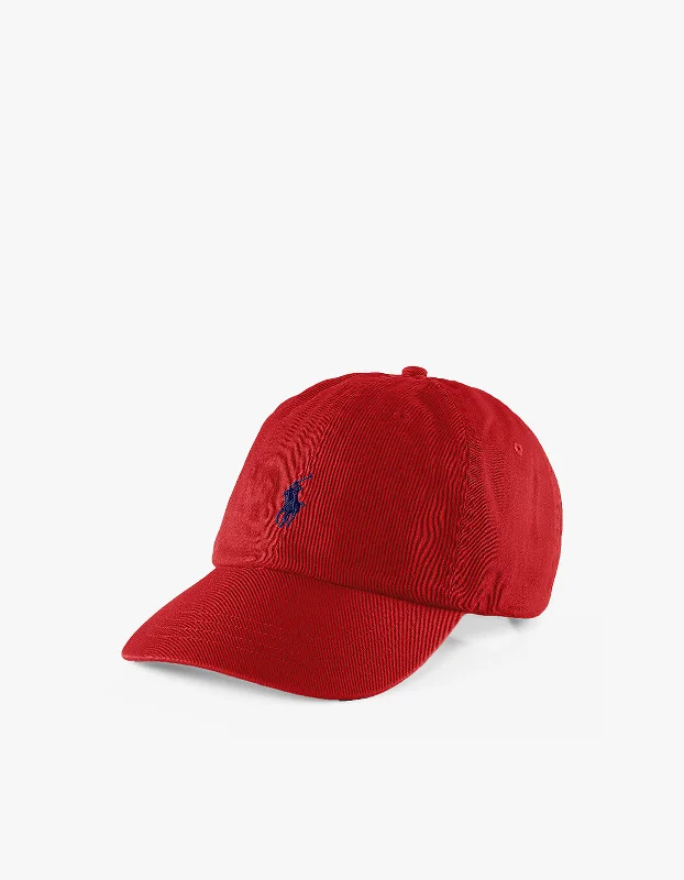 Customized Trucker HatsCotton Chino Ball Cap - RL2000 Red/Blue