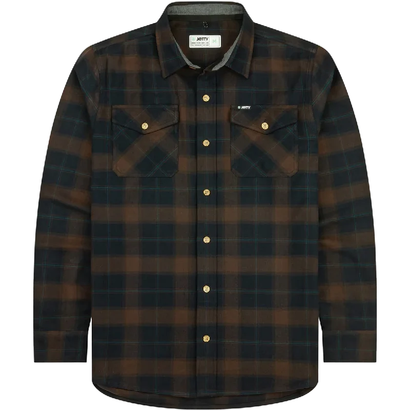Men's Striped Long-Sleeve Shirts for a Maritime FeelMen's Breaker Flannel