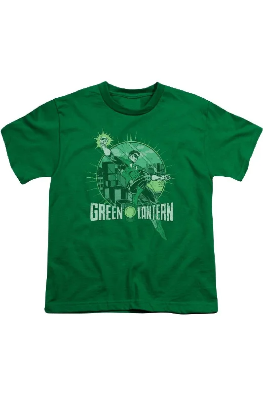 Men's Shirts with Mock NecksDC Comics City Power Short Sleeve Youth Tee / T-Shirt