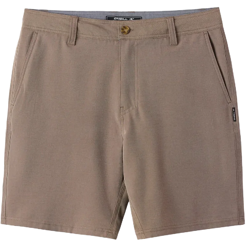 Adjustable Waistband Men's Casual ShortsMen's Reserve Light Check 19"