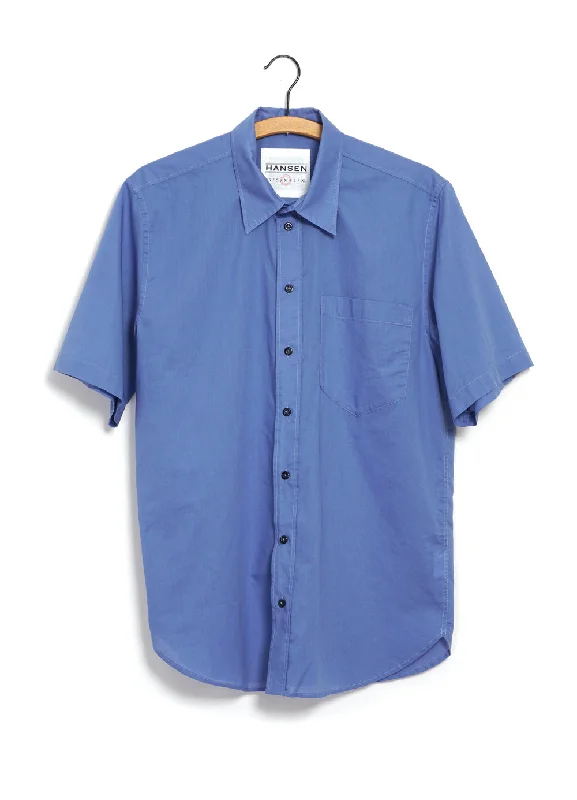 Men's Logo T-Shirts for Brand RepresentationREIDAR 29-47-3 | Loose Fit Short Sleeve Shirt | Blue Bell Men's Logo T-Shirts for Brand RepresentationREIDAR 29-47-3 | Loose Fit Short Sleeve Shirt | Blue Bell