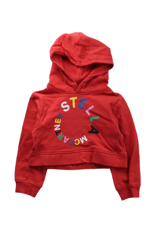 Men's Sweaters for LayeringStella McCartney Logo Hooded Sweatshirt 3T