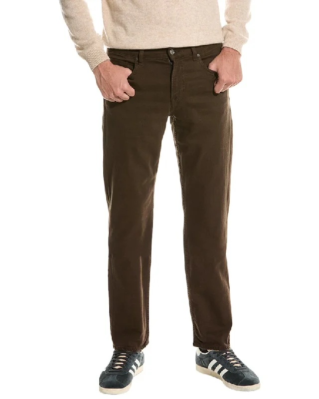 Men's Jeans with Fashionable Rips7 For All Mankind Slimmy Slim Straight Jean