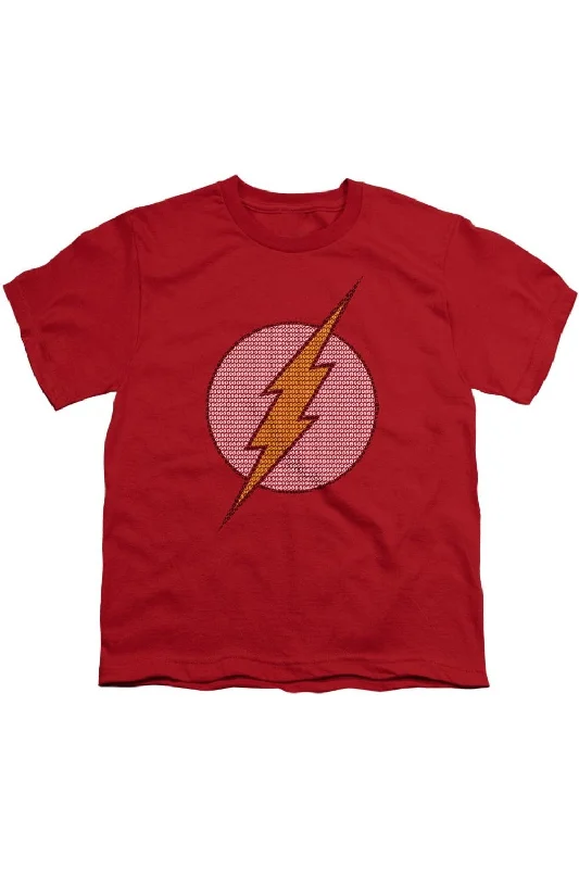 Men's Shirts for HikingDC Comics Flash Flash Little Logos Short Sleeve Youth Tee / T-Shirt Men's Shirts for HikingDC Comics Flash Flash Little Logos Short Sleeve Youth Tee / T-Shirt