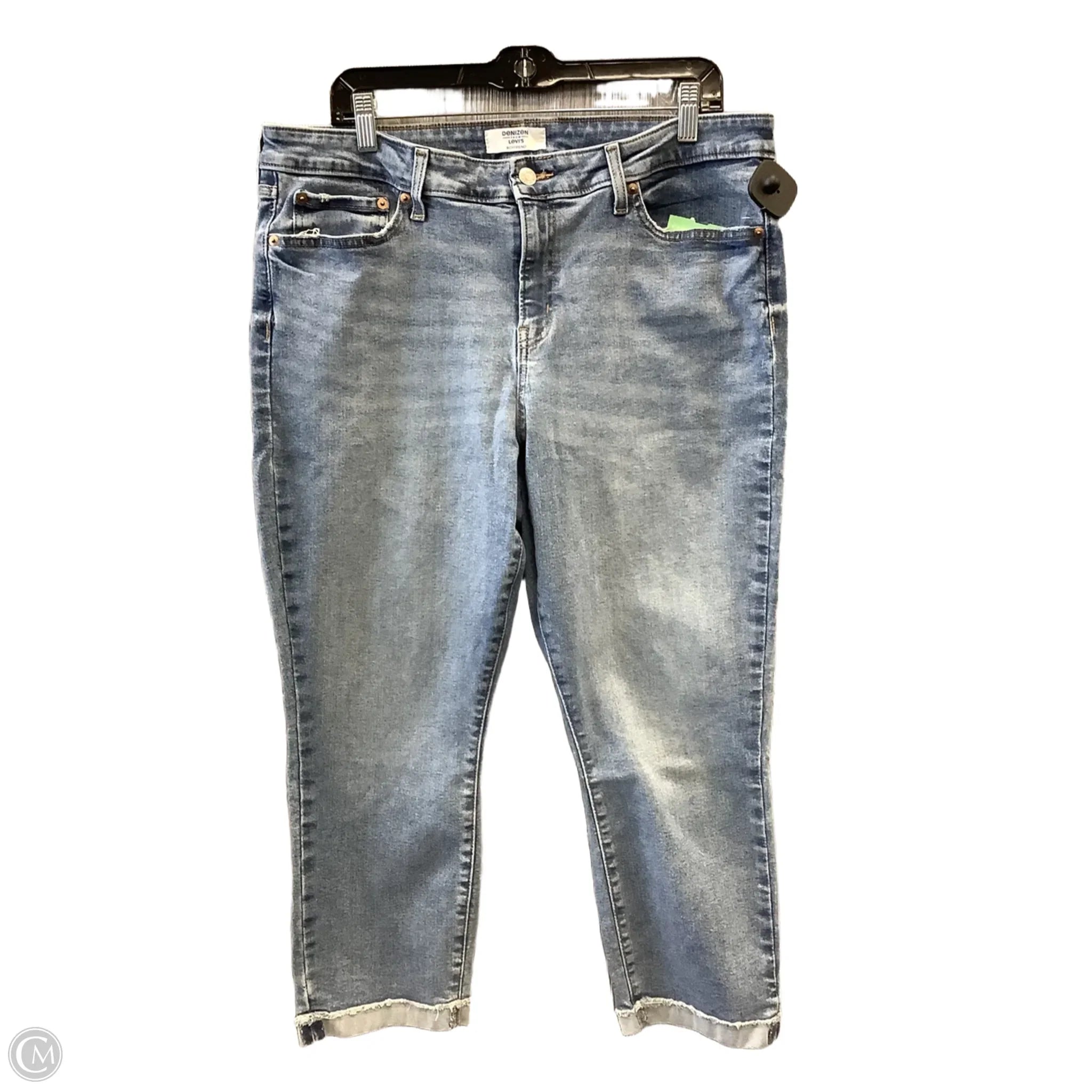 Men's Tapered JeansJeans Boyfriend By Denizen By Levis In Blue Denim, Size: 18