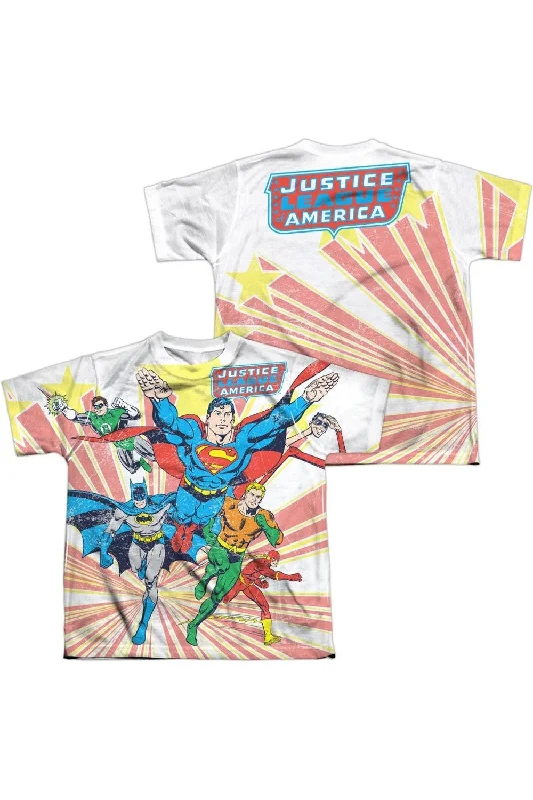 Men's Shirts with Wingtip CollarsDC Comics Coming At You (Front/Back Print) Short Sleeve Youth Poly Crew Tee / T-Shirt Men's Shirts with Wingtip CollarsDC Comics Coming At You (Front/Back Print) Short Sleeve Youth Poly Crew Tee / T-Shirt