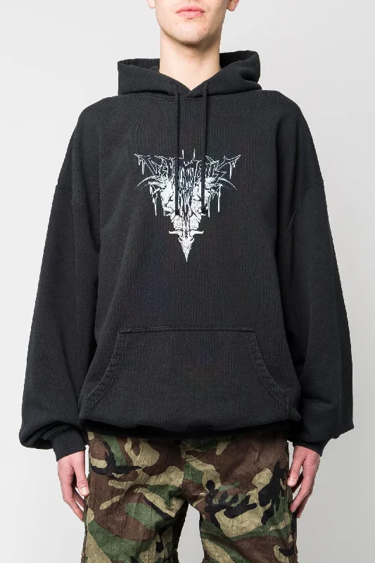 Unique Men's Flight JacketsVetements Bone V Oversized Hoodie