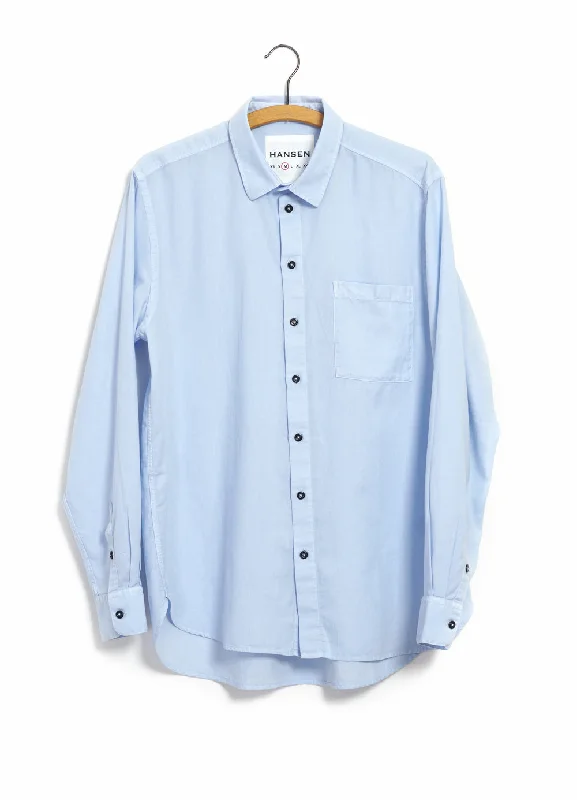 Men's Weekend Shirts for Leisurely OutingsHENNING 29-10-3 | Casual Classic Shirt | Pale Blue Men's Weekend Shirts for Leisurely OutingsHENNING 29-10-3 | Casual Classic Shirt | Pale Blue