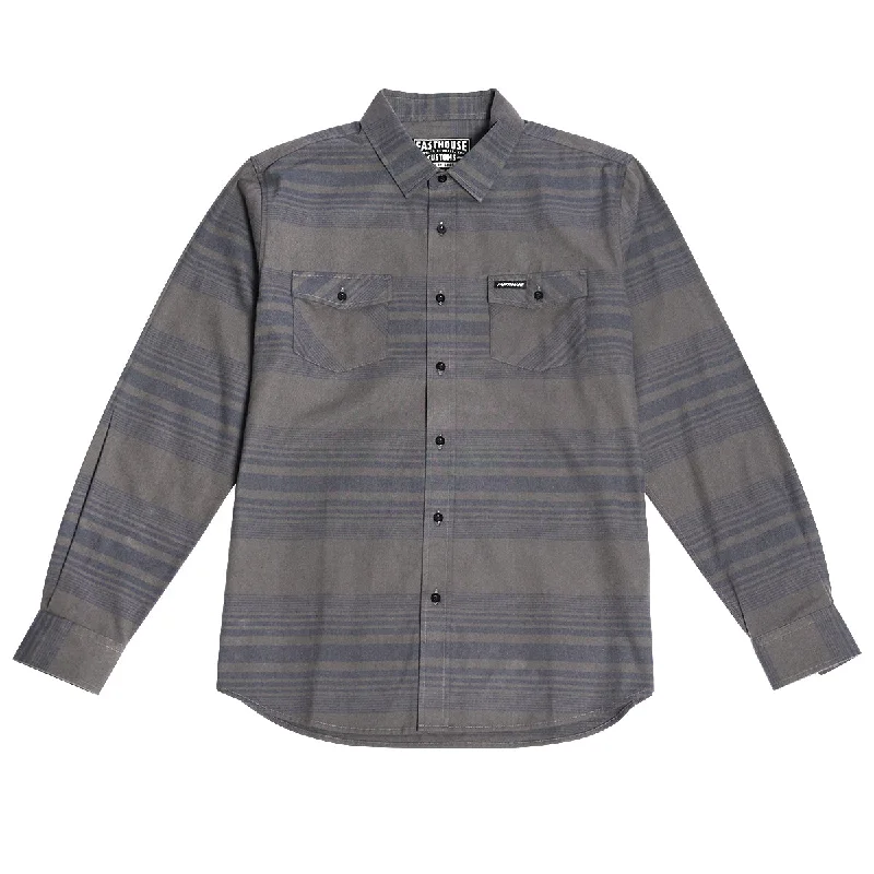 Men's Unique Dress Shirts for a Statement LookSaturday Night Special Flannel - Vintage Navy Stripe