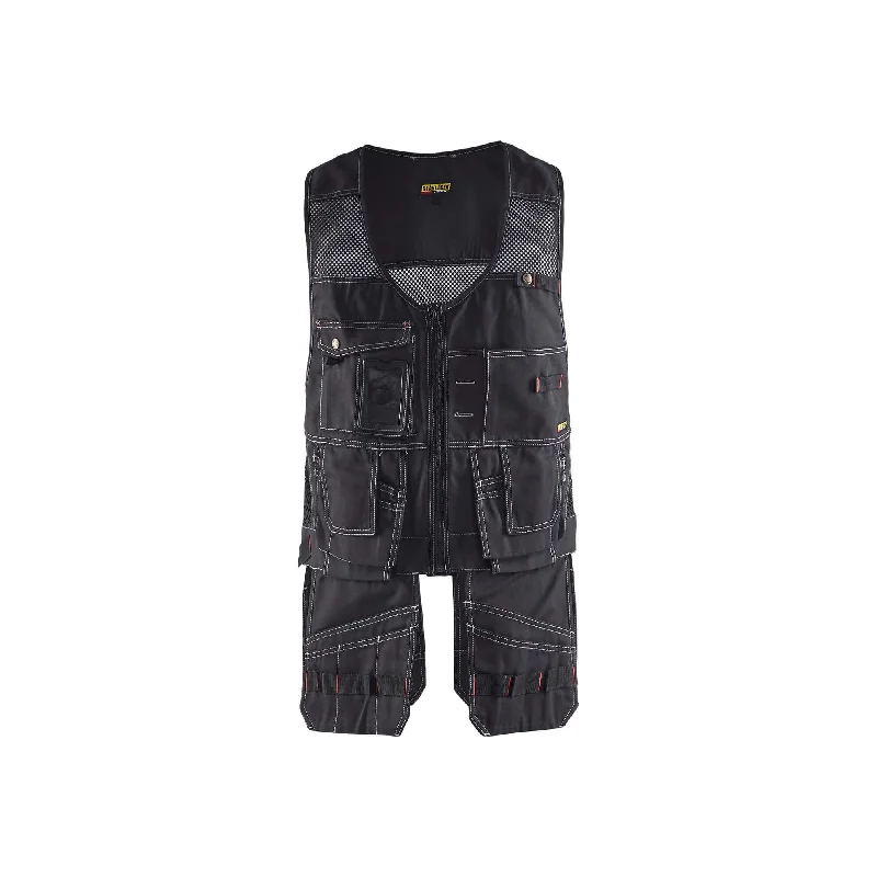 Men's Coats for Every BudgetBlaklader 3100 Zip Waistcoat Black - Mens (31001380)