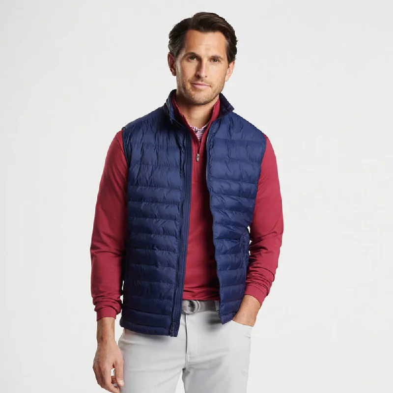 Functional Men's Ski JacketsPeter Millar All Course Vest - Navy*